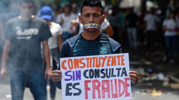 Maduro manipuló datos en elección de Constituyente: empresa de voto electrónico