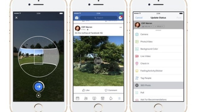 Fotos de perfil a 360º, la última novedad de Facebook