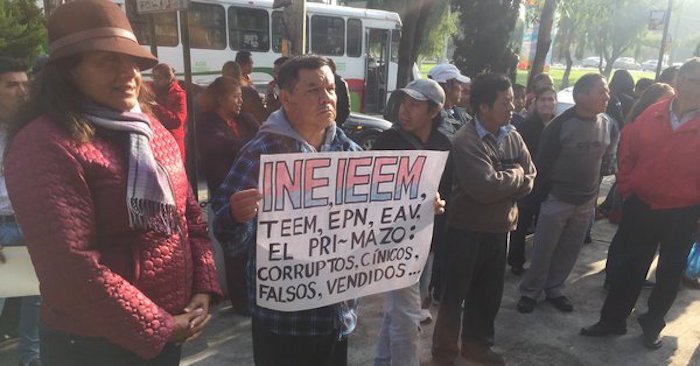 Entre protestas de Morena, el IEEM inicia cómputo final de la elección