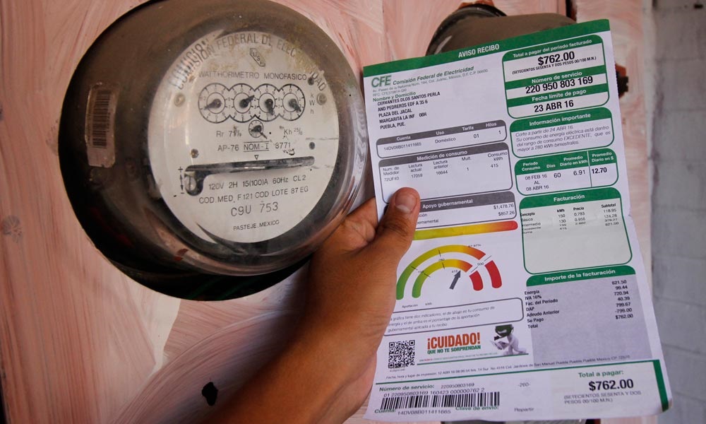 Asegura CFE que bajarán tarifas eléctricas