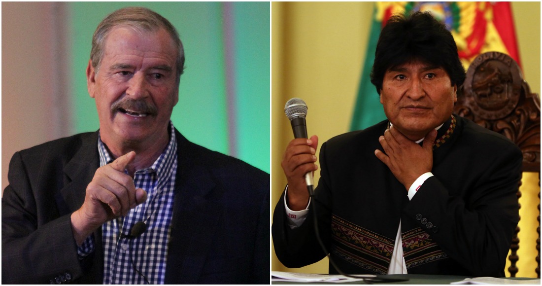 Evo Morales advierte: “si algo le pasara” a Nicolás Maduro será culpa de Vicente Fox