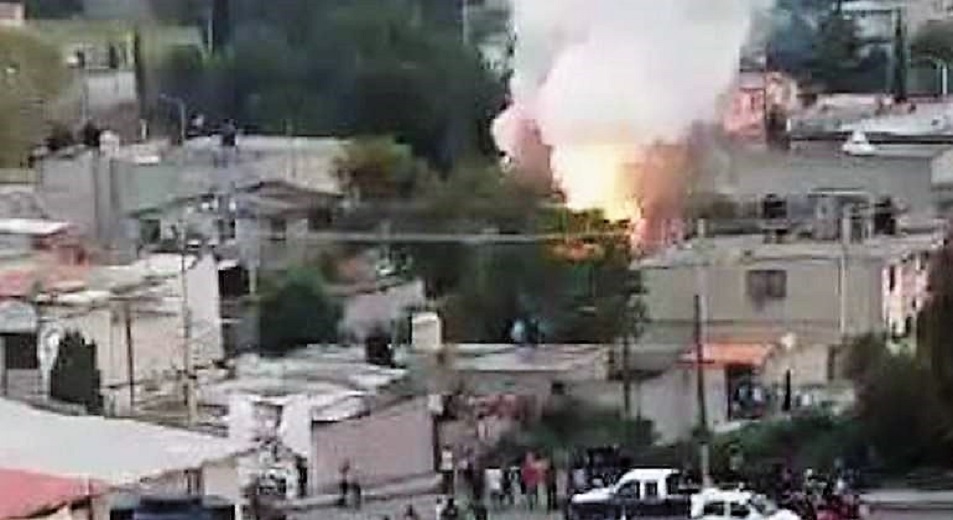Otra explosión en Tultepec