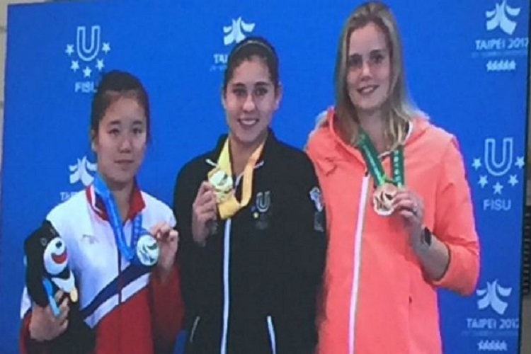 Mexicanas consiguen oro y bronce en Universiada de Verano en Taipei