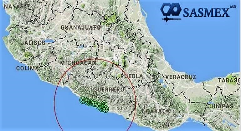 Se reporta sismo de 5.3 grados con epicentro en Guerrero