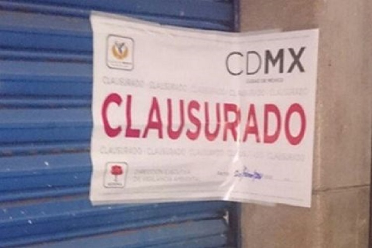 Clausurados 21 bares en la CDMX