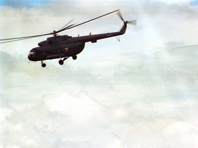 Se desploma helicóptero de la Fuerza Aérea en sierra de Guerrero