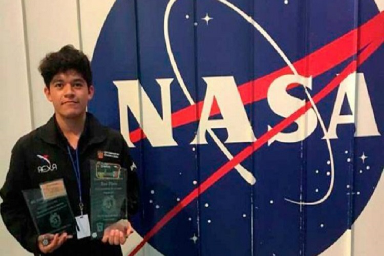 NASA otorga reconocimiento a joven mexicano por proyecto de vida en Júpiter