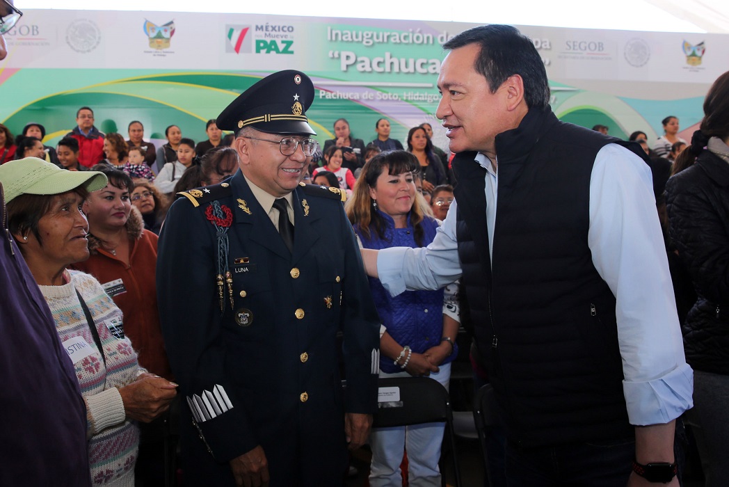 Reconoce Osorio Chong trabajo de legisladores por aprobar recursos para el programa nacional de prevención