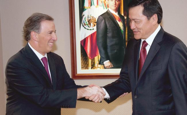 Osorio Chong no va; Meade sí buscará candidatura presidencial del PRI