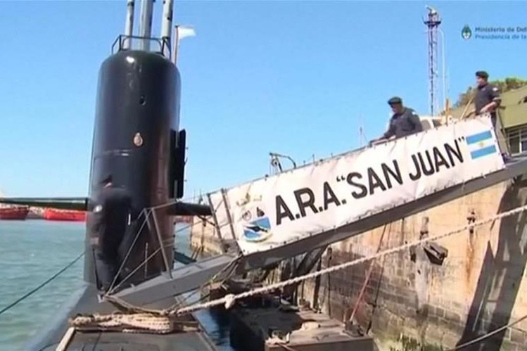 Revelan úlltimo mensaje del submarino argentino desaparecido