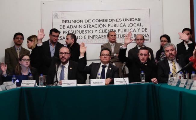 Aprueba ALDF, en comisiones, Ley de Reconstrucción de la CDMX