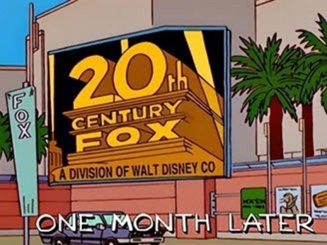 ‘Los Simpson’ también predijeron que Disney compraría Fox