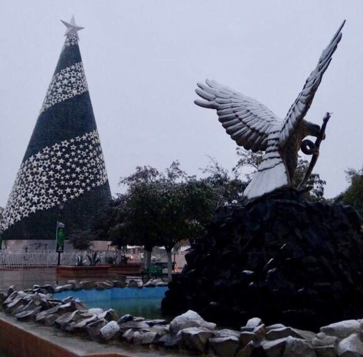 Piedras Negras y Ciudad Juárez se cubren de blanco