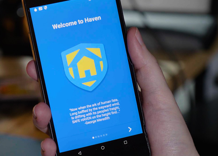 Haven la app de Edward Snowden