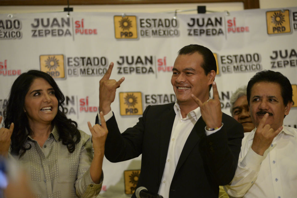 Juan Zepeda no buscará dirigir al PRD; va por el Senado