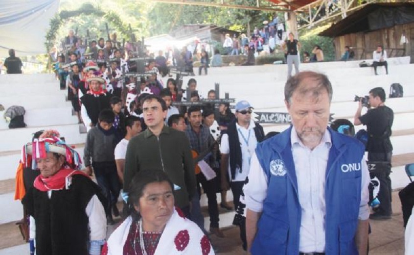 ONU-DH México realizó misión de trabajo a Chiapas