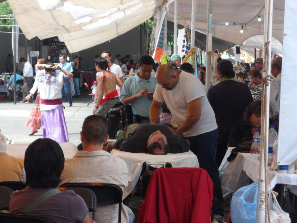 Llega la caravana de Medicina Tradicional y Alternativa al Parque de los Venados