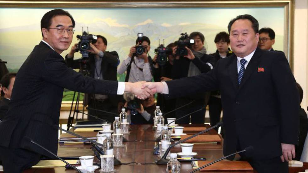 Las dos Coreas acuerdan sostener conversaciones para aliviar tensión militar
