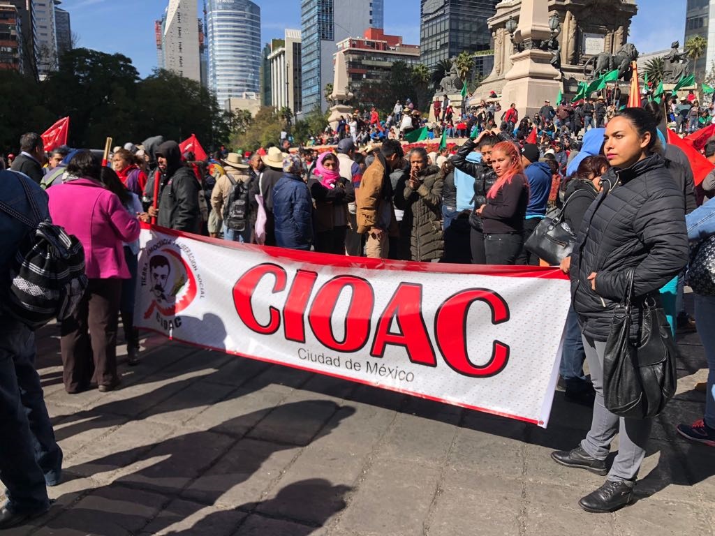 Toman campesinos la CDMX e instalan mesas de diálogo en Segob; CIOAC espera resultados tangibles