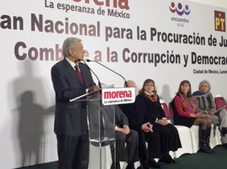 AMLO presenta su  propuesta para fiscal general, anticorrupción y Fepade