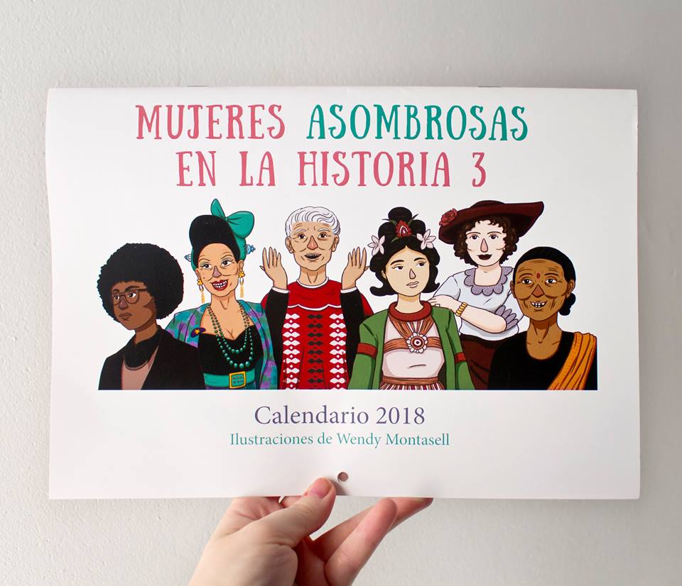 Un calendario que nos recuerda a las mujeres más importantes de la historia