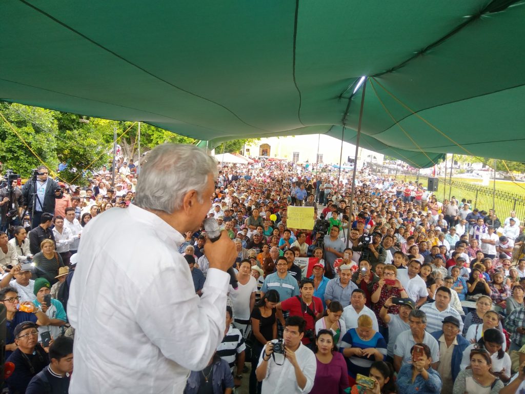 López Obrador promete acabar la guerra contra el narco en 3 años