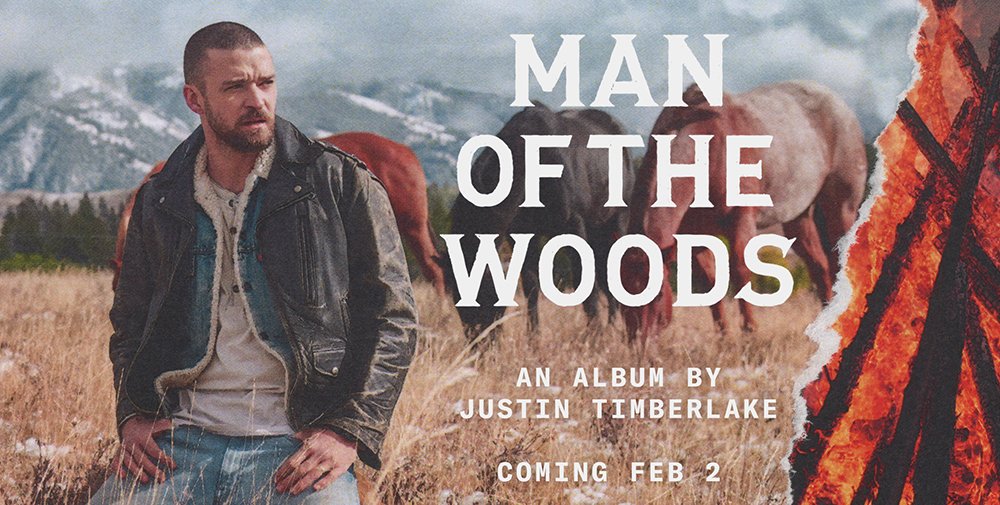 Llega Justin Timberlake este 2018 con “Man of the Woods”