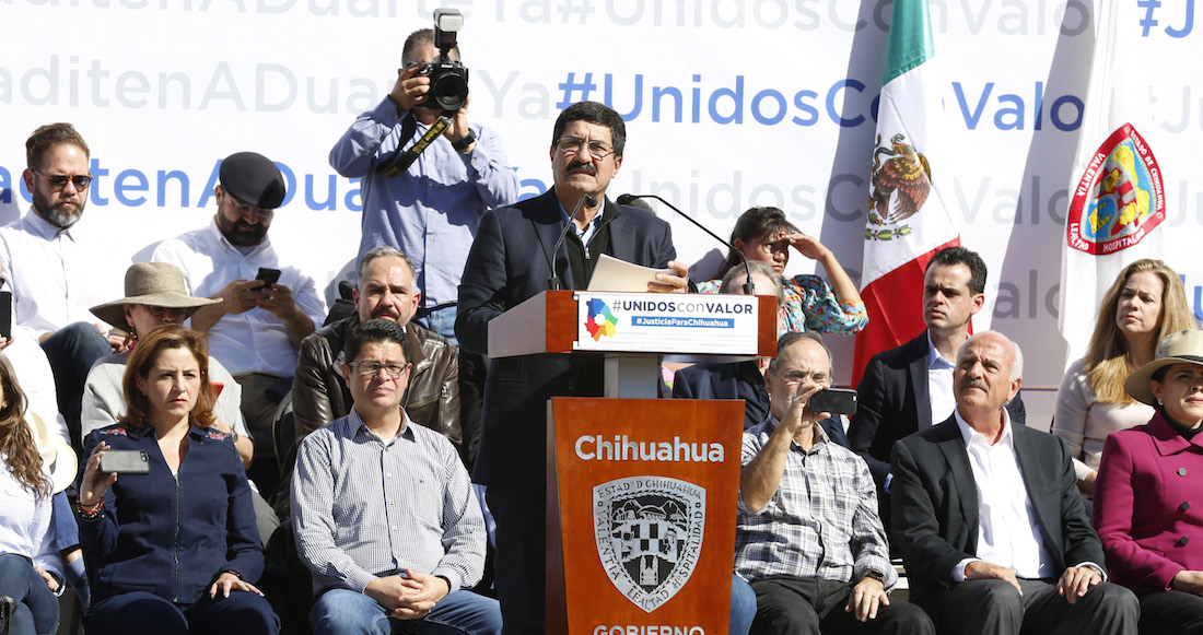 Exgobernadores del PAN exigen entrega de recursos a Chihuahua y extradición de César Duarte