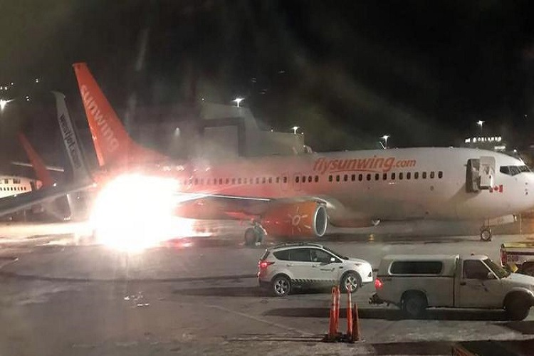 Colisionan dos aviones en pista del Aeropuerto de Toronto; uno de ellos tenía destino Cancún