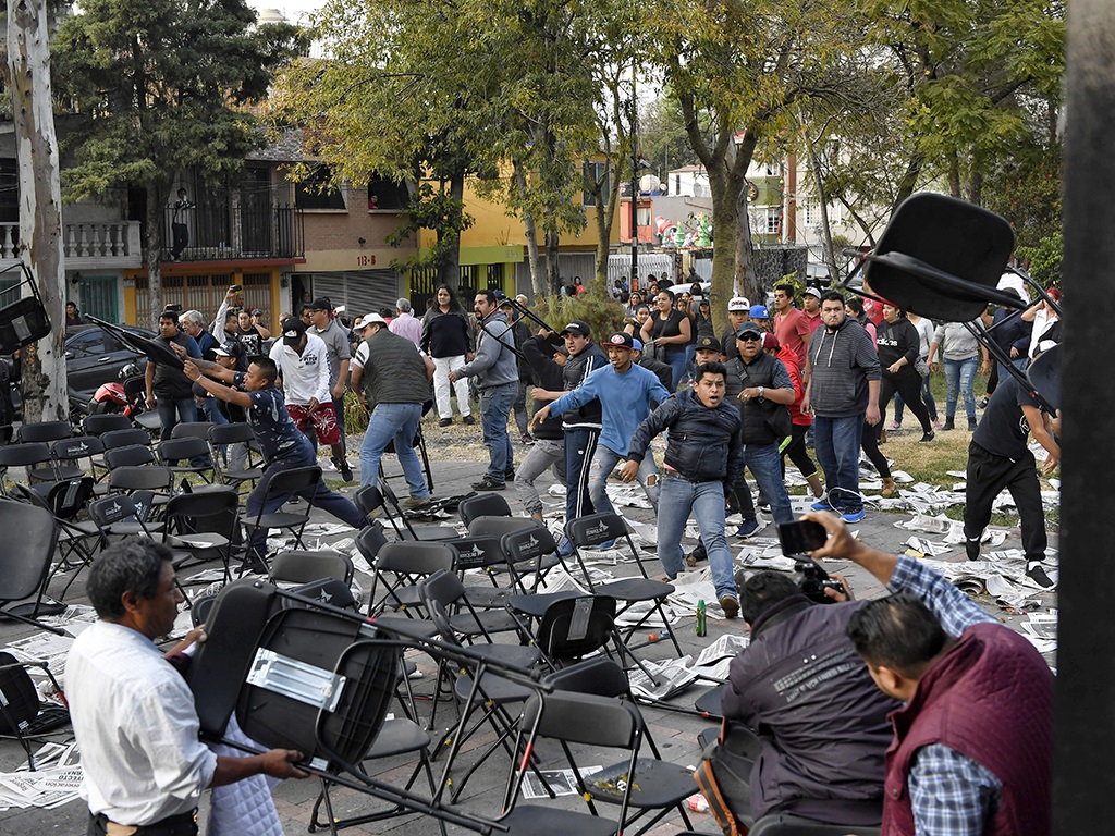 VIOLENCIA Y CORRUPCIÓN  EN COYOACÁN