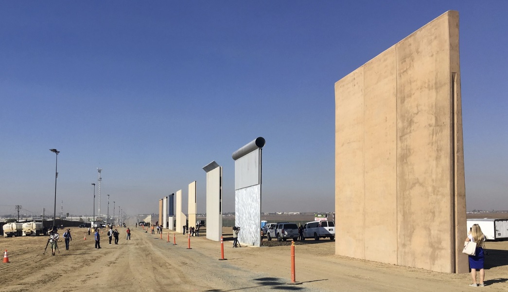 Rechazan casi dos tercios de estadunidenses el muro de Trump