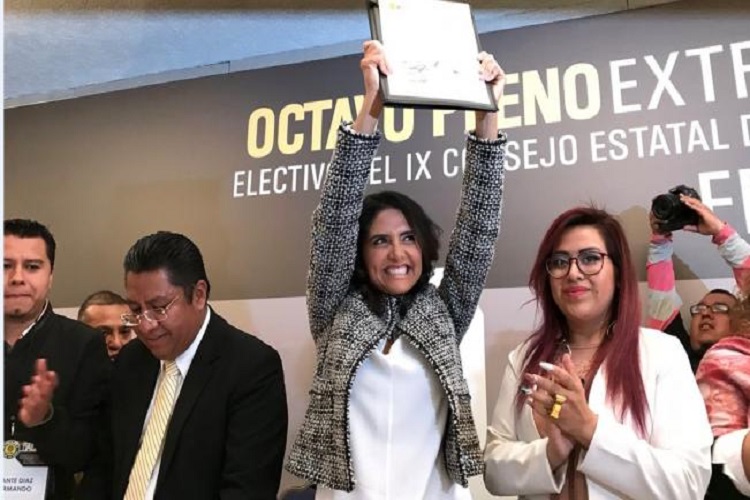 Barrales es oficialmente candidata del PRD por la jefatura de Gobierno de la CDMX
