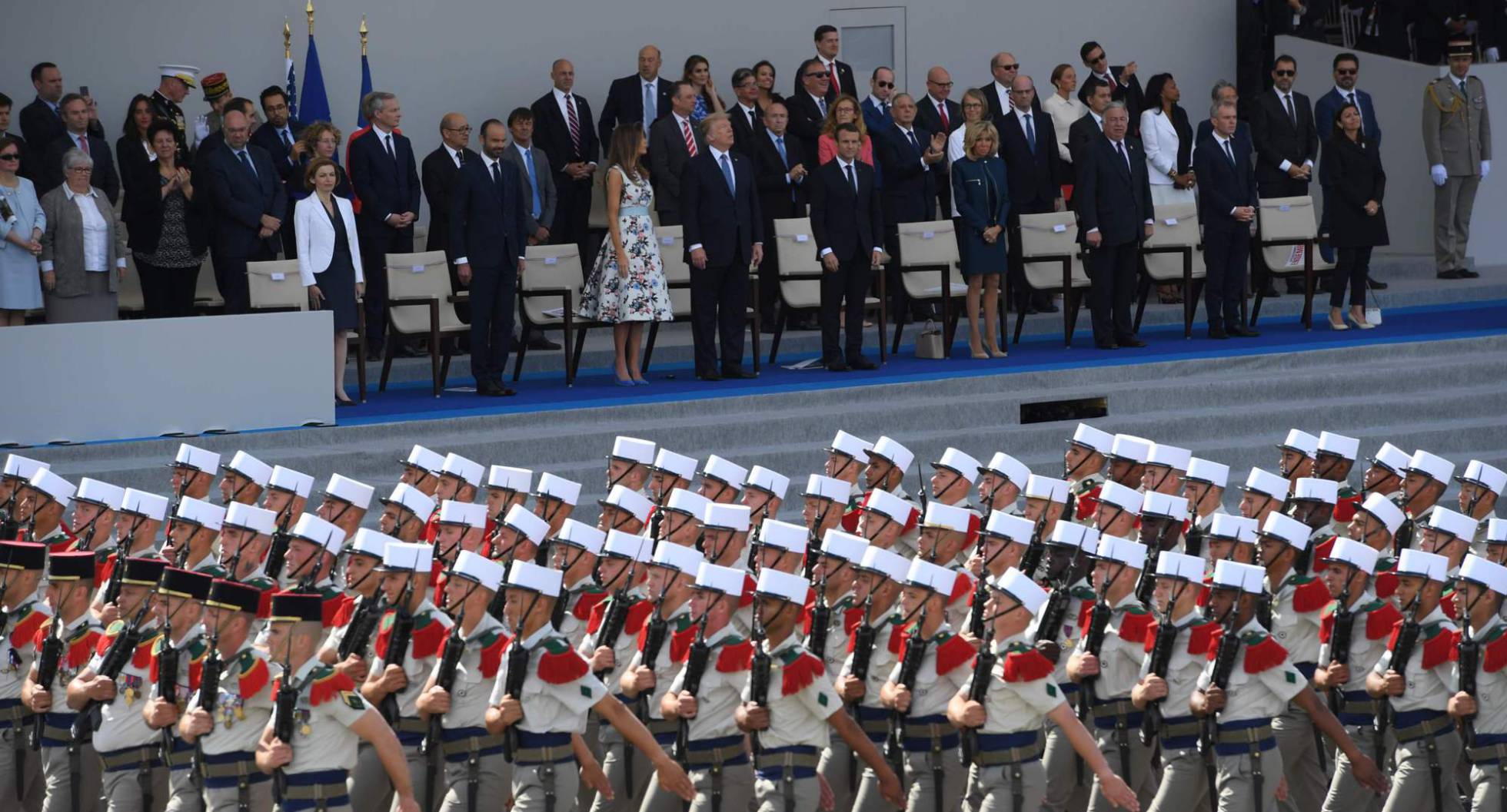 Trump quiere un gran desfile militar, como el de Francia, para demostrar el poderío de EU