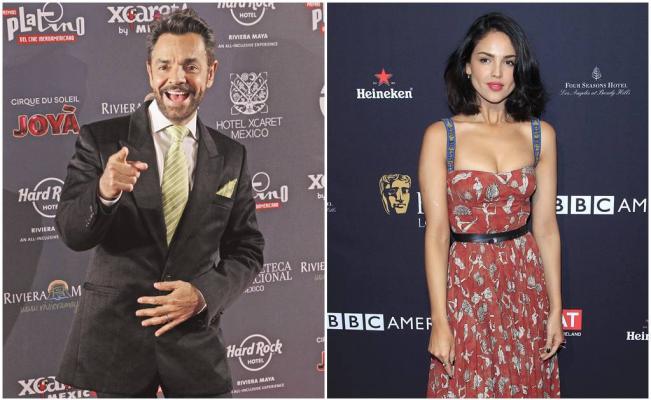 Eugenio Derbez y Eiza González serán presentadores en los Oscar