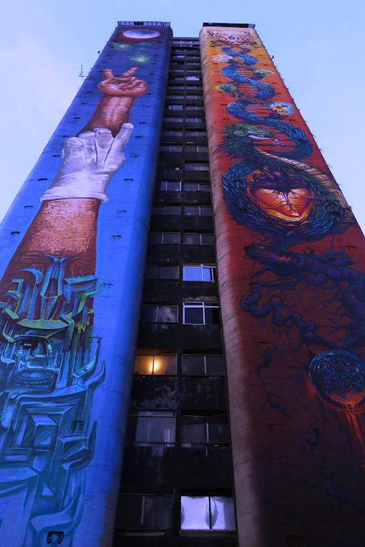 Rescatan con murales 16 espacios públicos de Cuauhtémoc