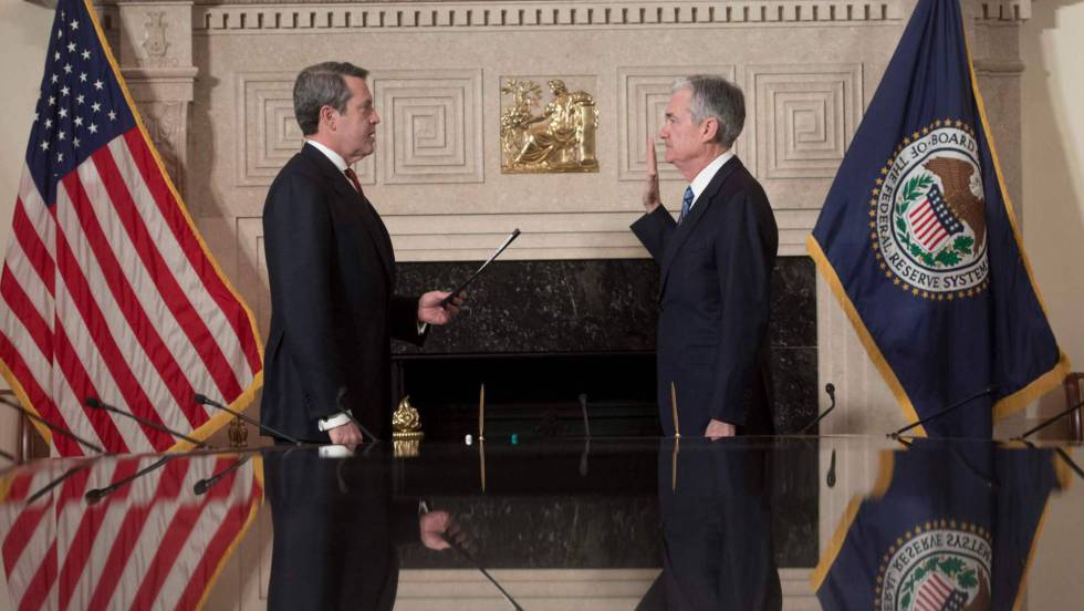 Jerome Powell asume presidencia de la Fed