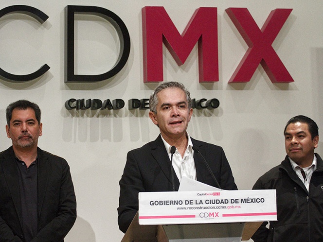 Reconstrucción de la CDMX por 19-S tardará de 5 a 6 años: Mancera