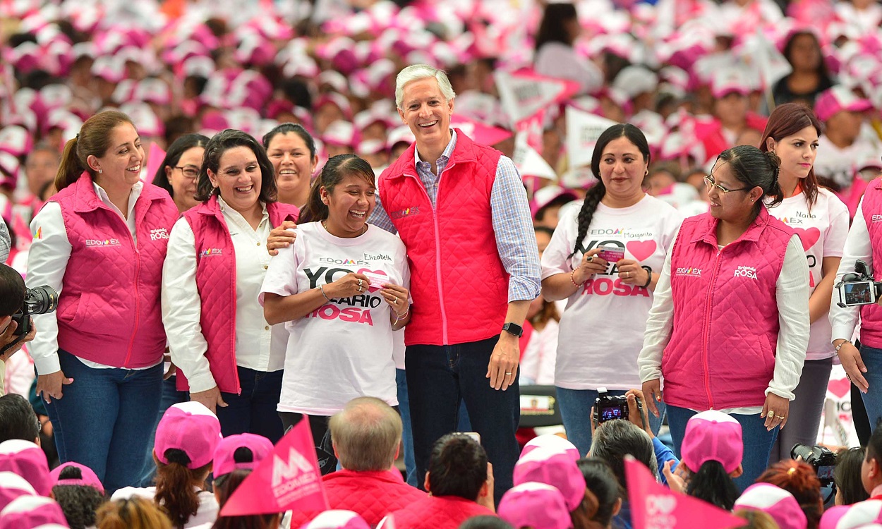 Salario Rosa reconoce entrega y dedicación de mujeres por sus familias: Alfredo del Mazo