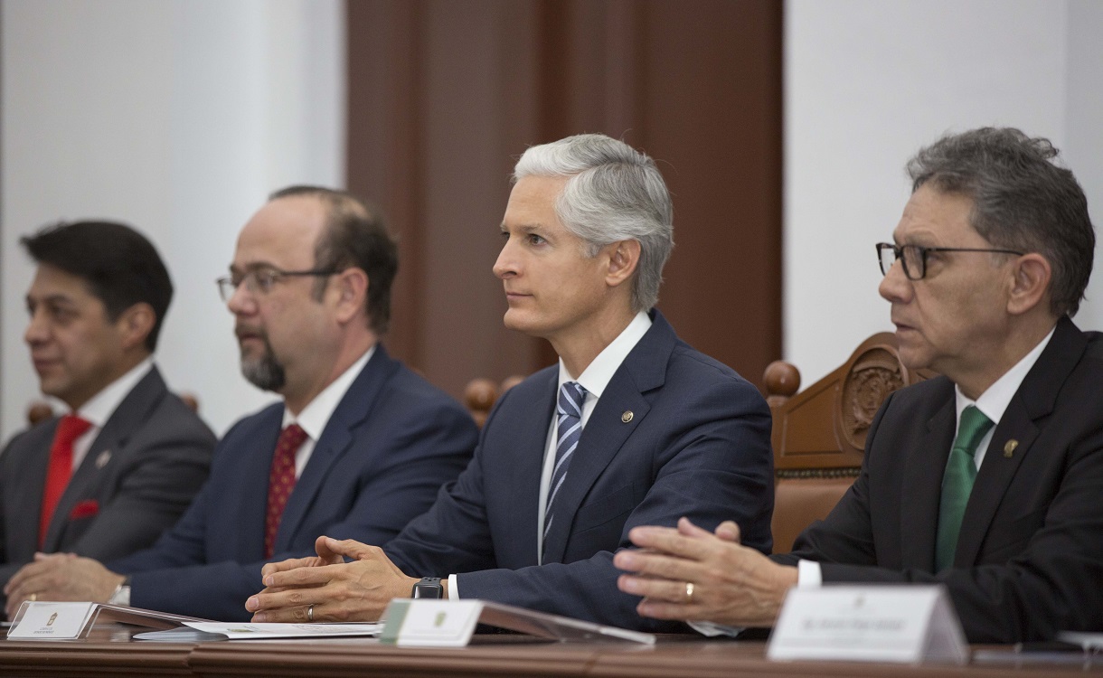 Trabajan juntos GEM y UAEM para dar mejores condiciones de vida a los mexiquenses a través de la educación: Alfredo del Mazo