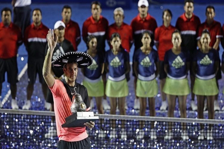 Se corona Del Potro en el Abierto Mexicano de Tenis