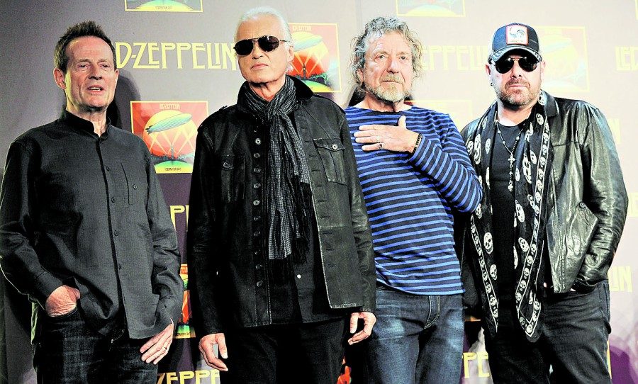 Led Zeppelin alista los primeros preparativos de sus 50 años (+video)