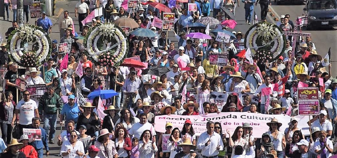 Exigen “Mujeres Unidas” castigo a feminicidios en Edomex