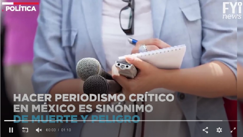 En México los periodistas críticos corren riesgo en elecciones (video)