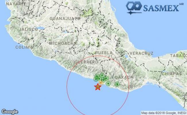Se registran sismos con epicentro en Pinotepa Nacional; ligera percepción en CDMX