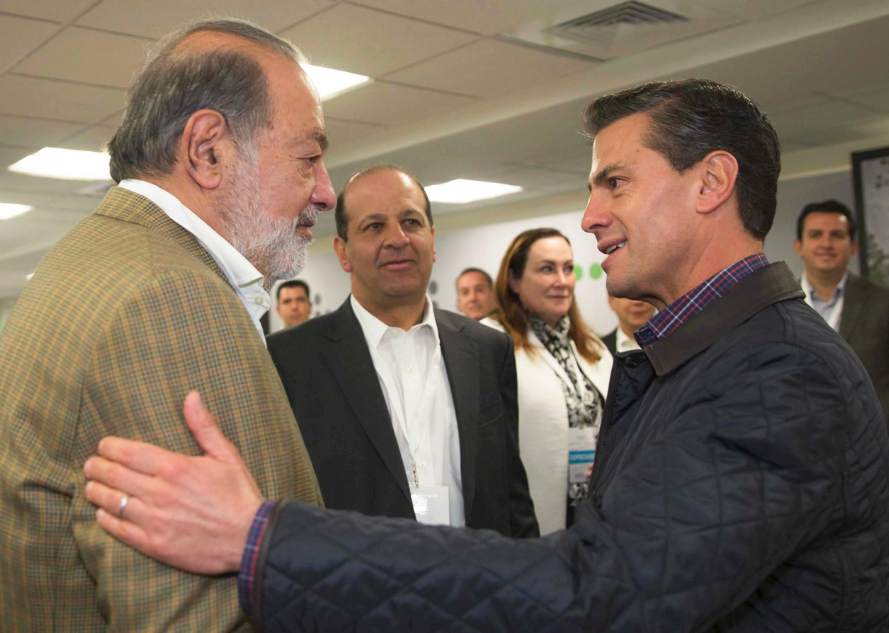 Peña Nieto no pidió a Carlos Slim defender NAIM: Presidencia