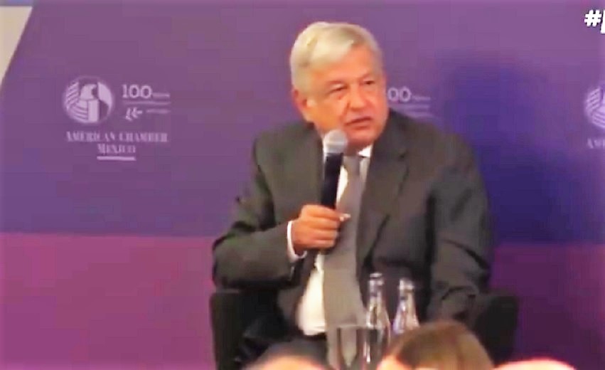 Asegura López Obrador no conocer a Napoleón Gómez Urrutia