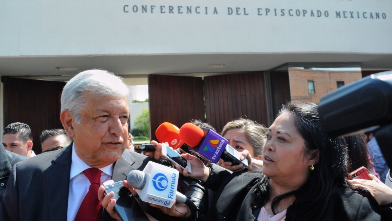Invitará López Obrador al Papa Francisco para ayudar en temas de seguridad