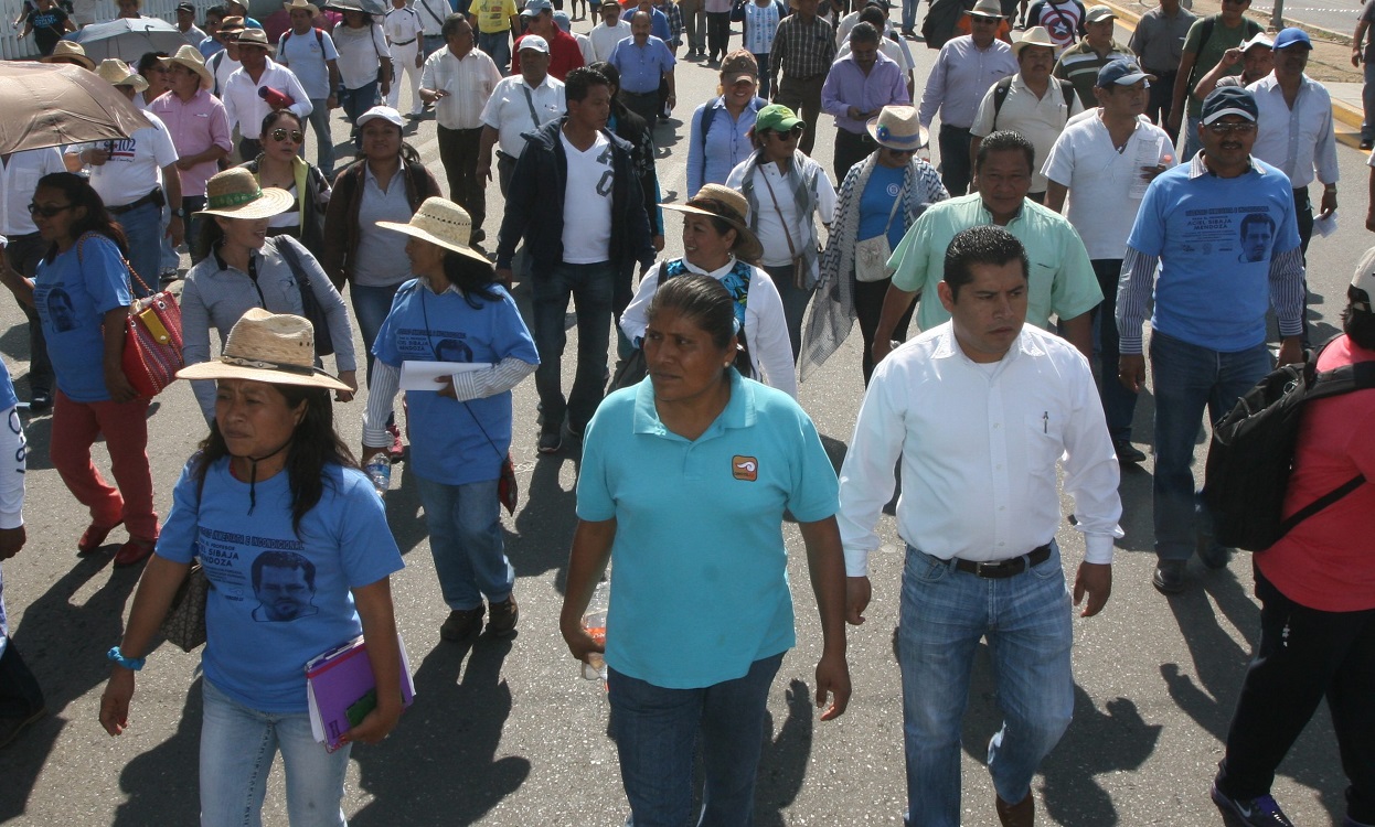 Amenaza la CNTE con protestas en actos de Meade en Oaxaca
