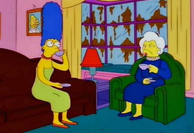 Revelan carta que Barbara Bush envió a “Marge Simpson”