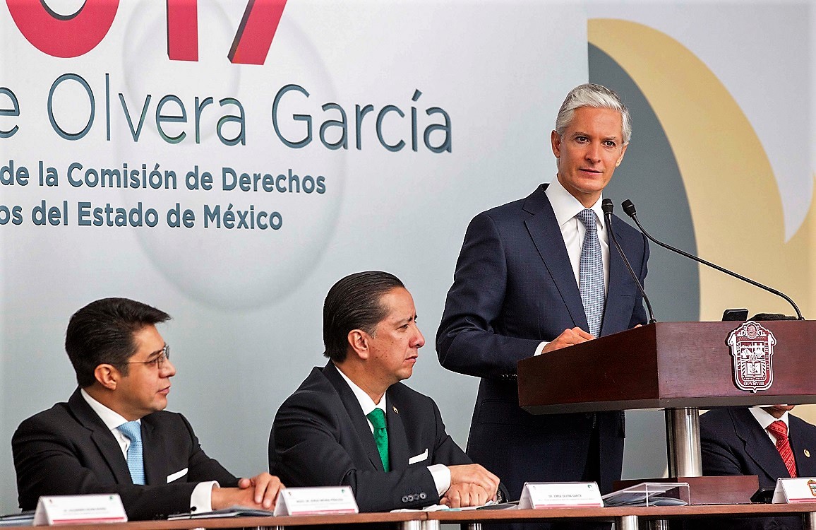 Garantiza Del Mazo respeto a derechos humanos de los mexiquenses